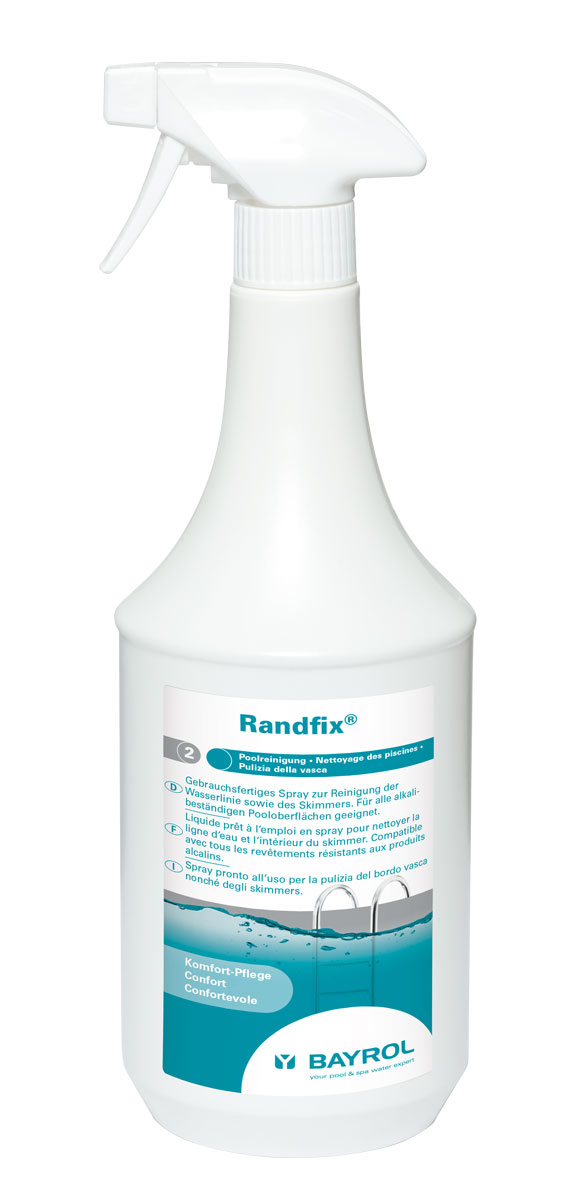 BAYROL Randfix® I 1 Liter Sprühflasche I Reinigung Wasserlinie