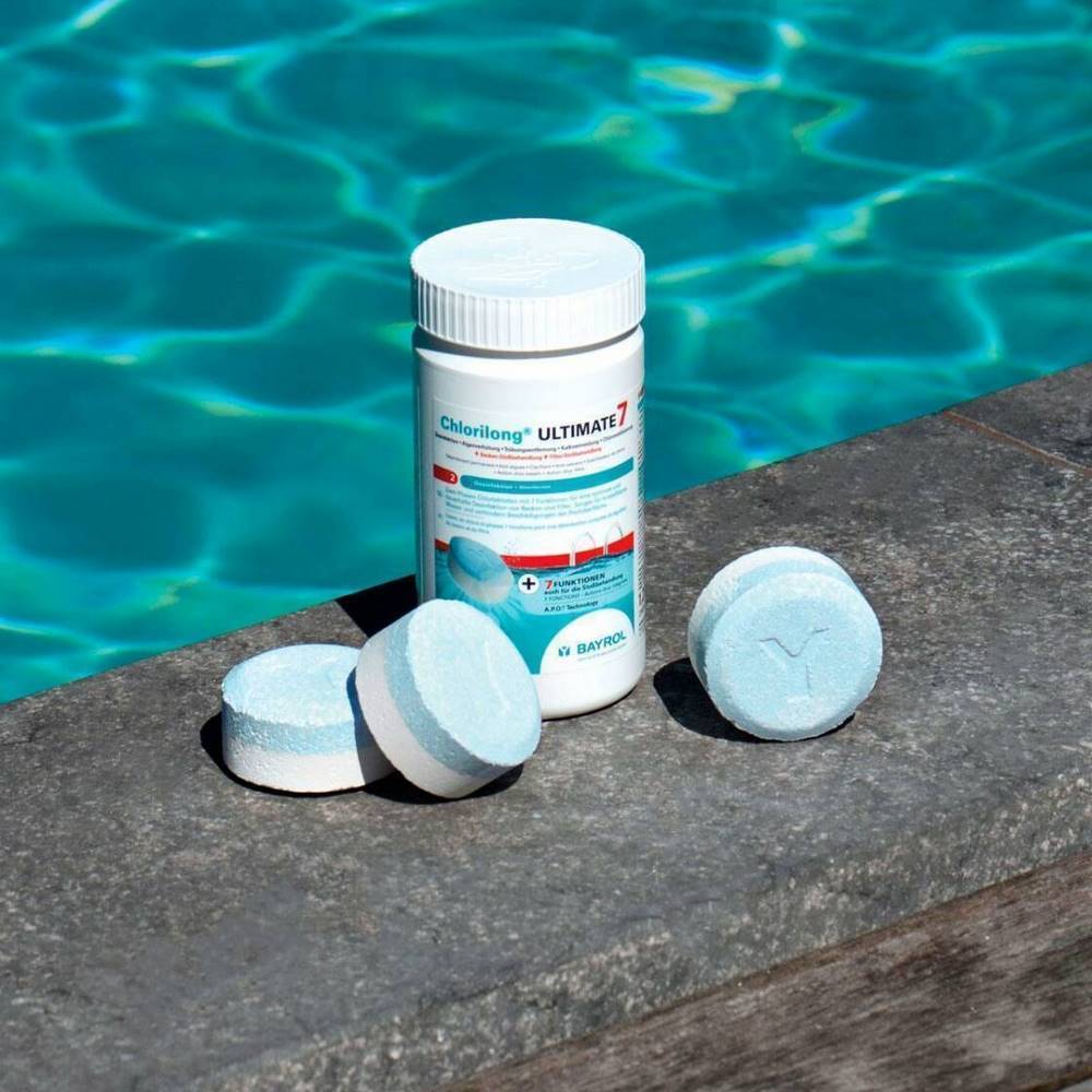 BAYROL Chlorilong® ULTIMATE7 | 1,2 kg Dose | Chlor Tabletten